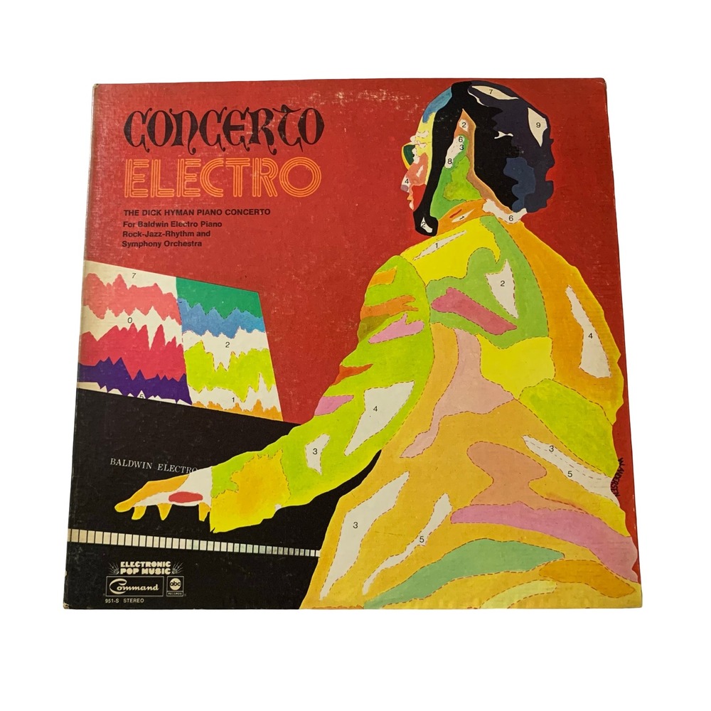 Dick Hyman Concerto Electro Baldwin Electro Piano Vinyl LP Command 951-S 1969